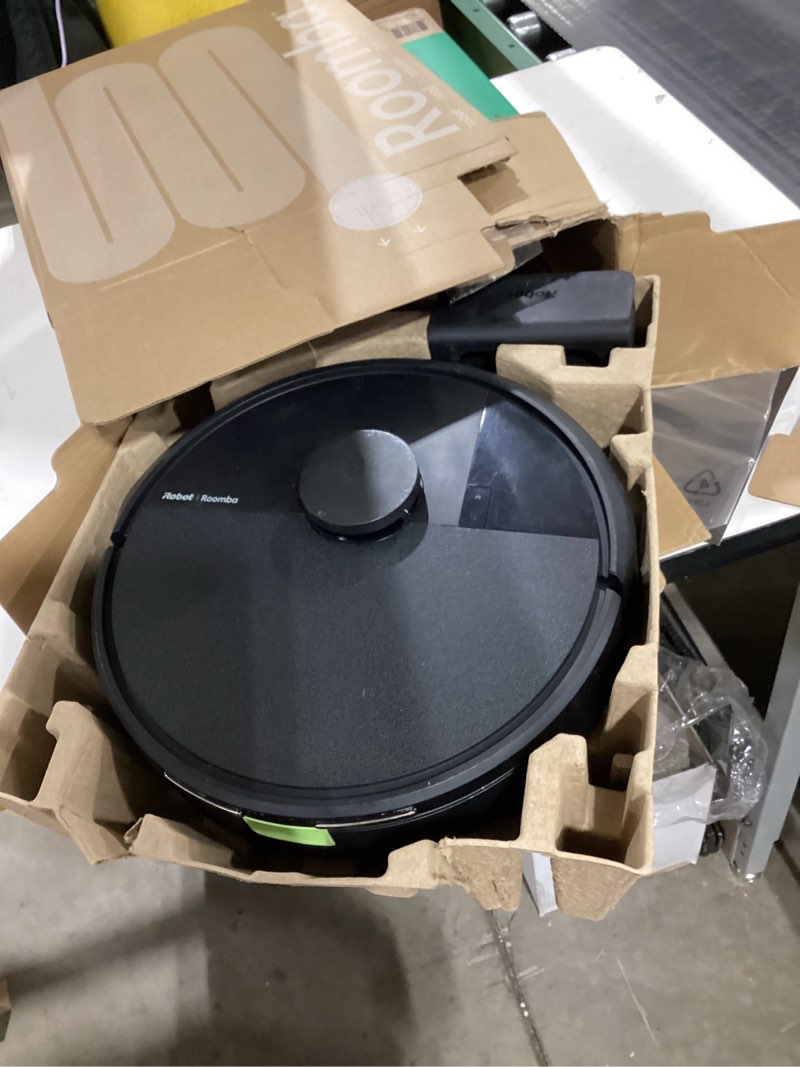 Condition photo showing As Is for iRobot Roomba 104 Vac Robot Vacuum - Intense Power-Lifting Suction, Smart & Fast Home Mapping, Ideal for Pet Hair, LiDAR Navigation, Multi-Surface Cleaning, Cleans in Neat Rows, Self-Charging