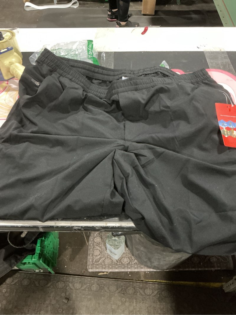 Condition photo showing Good Condition for XXXL HMIYA Men's Casual Sports Quick Dry Workout Running or Gym Training Short with Zipper Pockets