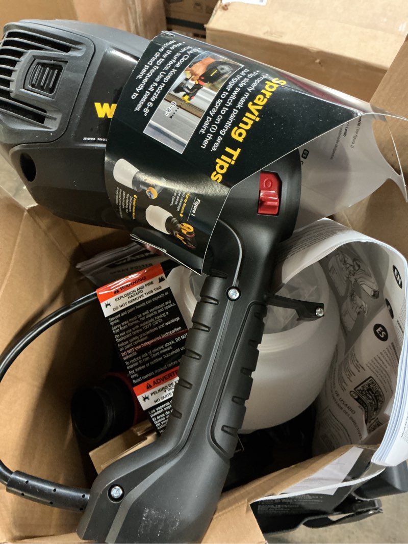 Condition photo showing Good Condition for Wagner Flexio 2500 Hvlp Paint Sprayer  Great for Walls  Sheds  Fences and More