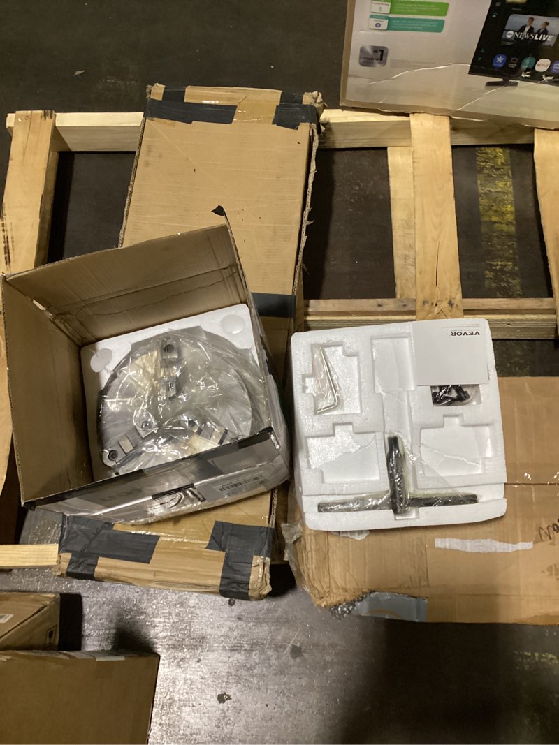 Condition photo showing As Is for VEVOR 3-Jaw Lathe Chuck, 10'', Self-Centering Lathe Chuck, 0.24-9.84 in/6-250 mm Clamping Range with T-key Fixing Screws Hexagon Wrench, for Lathe 3D Printer Machining Center Milling Drilling Machine