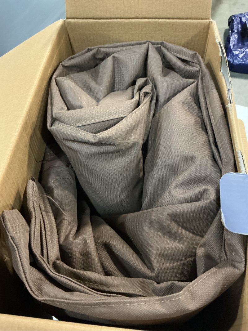 Condition photo showing Good Condition for style selections premium brown polyester patio furniture cover for cover all