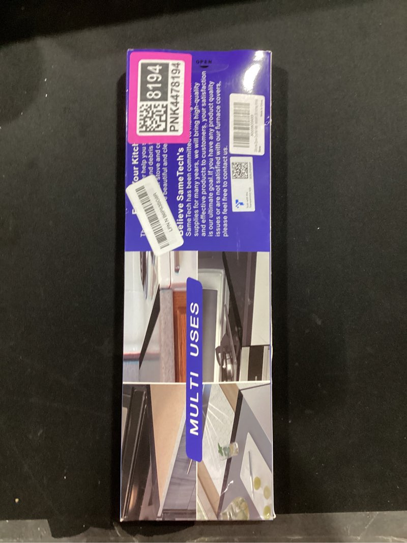 Condition photo showing New/Like New for Silicone Stove Counter Gap Cover (2 Pack),Easy Clean Heat Resistant Wide & Long Kitchen Stove Gap Fi