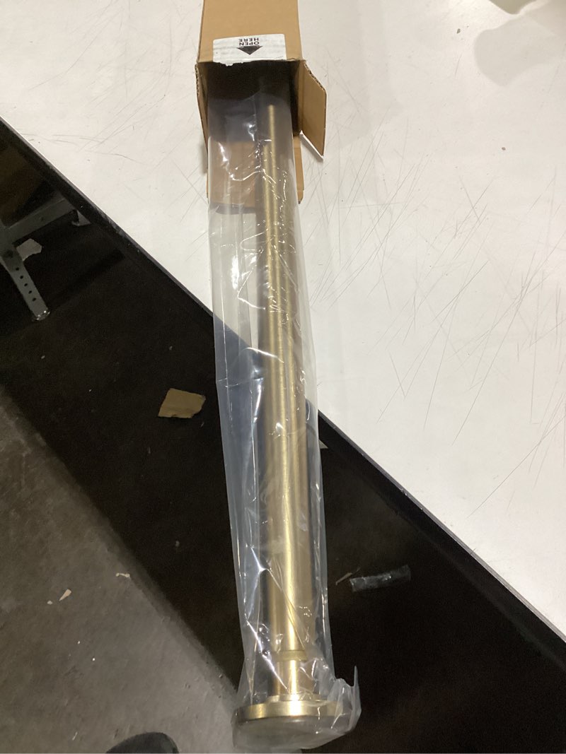 Condition photo showing Good Condition for Ivilon Tension Curtain Rod - Spring Tension Rod for Windows or Shower, 54 to 90 Inch. Warm Gold