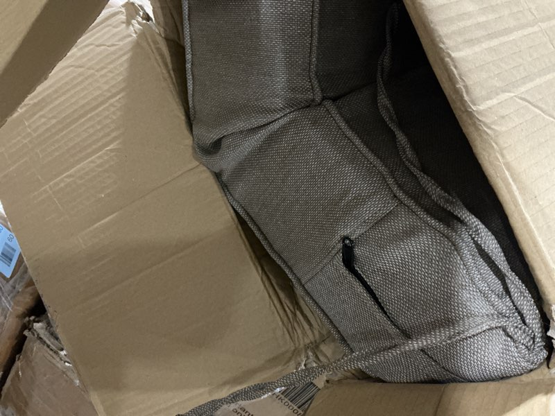 Condition photo showing Good Condition for outdoor midback chair cushion, 18 x 16.5 (simiar to stock photo)
