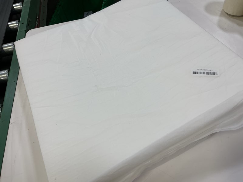 Condition photo showing As Is for AAAAAcessories Outdoor Seat Cushions for Chairs, Waterproof, Fade-Resistant, 20" x 20" x 3", Patio Furniture Replacement Cushions, Set of 2, Turquoise Blue Turquoise Blue 20" x 20" x 3"