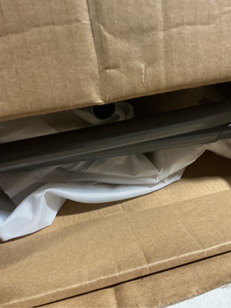 Condition photo showing As Is for Regalo Safety Swing Down Bed Rail Guard for Toddlers, Bed Safety Rail with Patented Gap Guard, Fits Twin, Full & Queen Mattress, White, Tested & Safe for 30 Years, American Designed, Family Owned 43 Inch