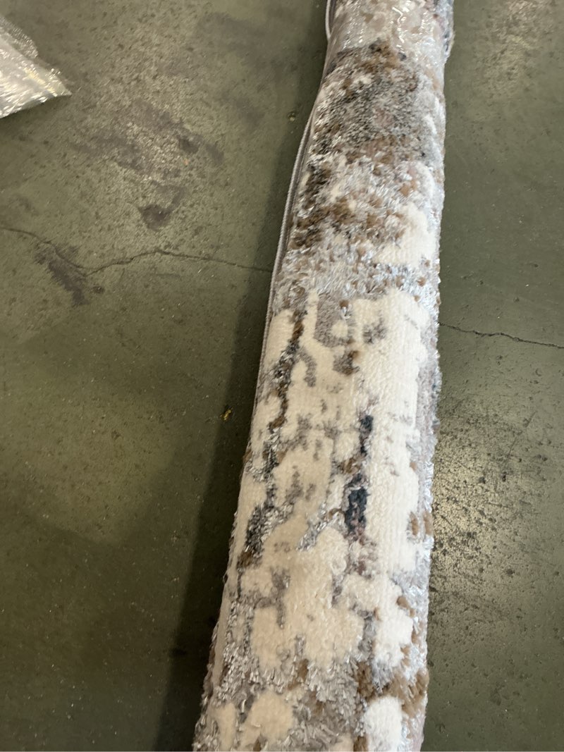 Condition photo showing Good Condition for PERA DESIGN: 14260 COLOR :GREY / BEIGE SIZE : 5X7