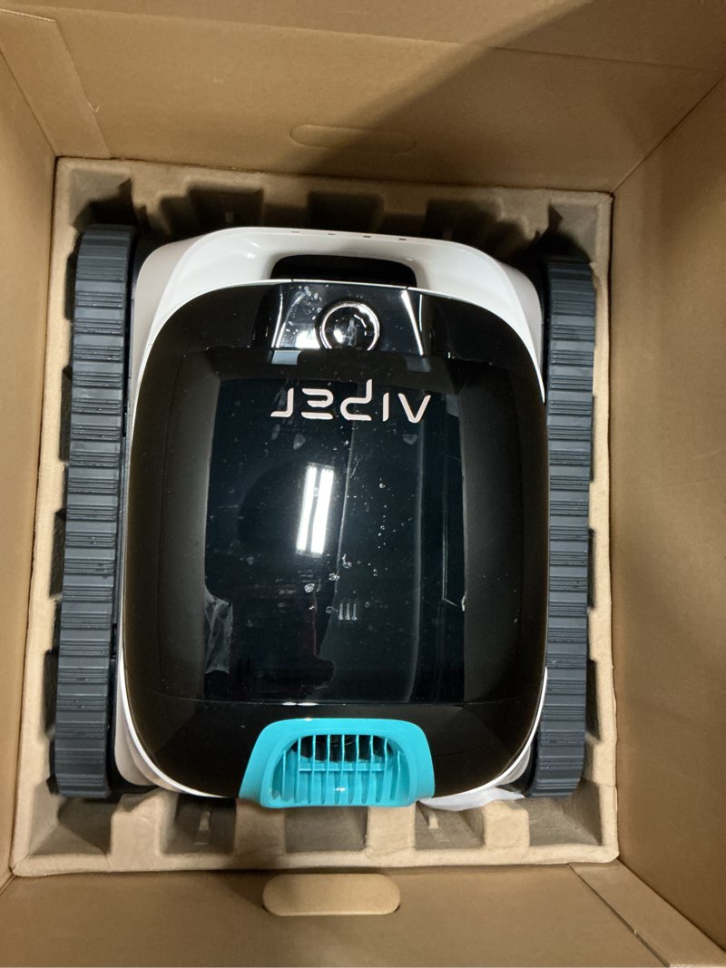 Condition photo showing As Is for aiper scuba n1 cordless pool vacuum with bonus filters & baskets