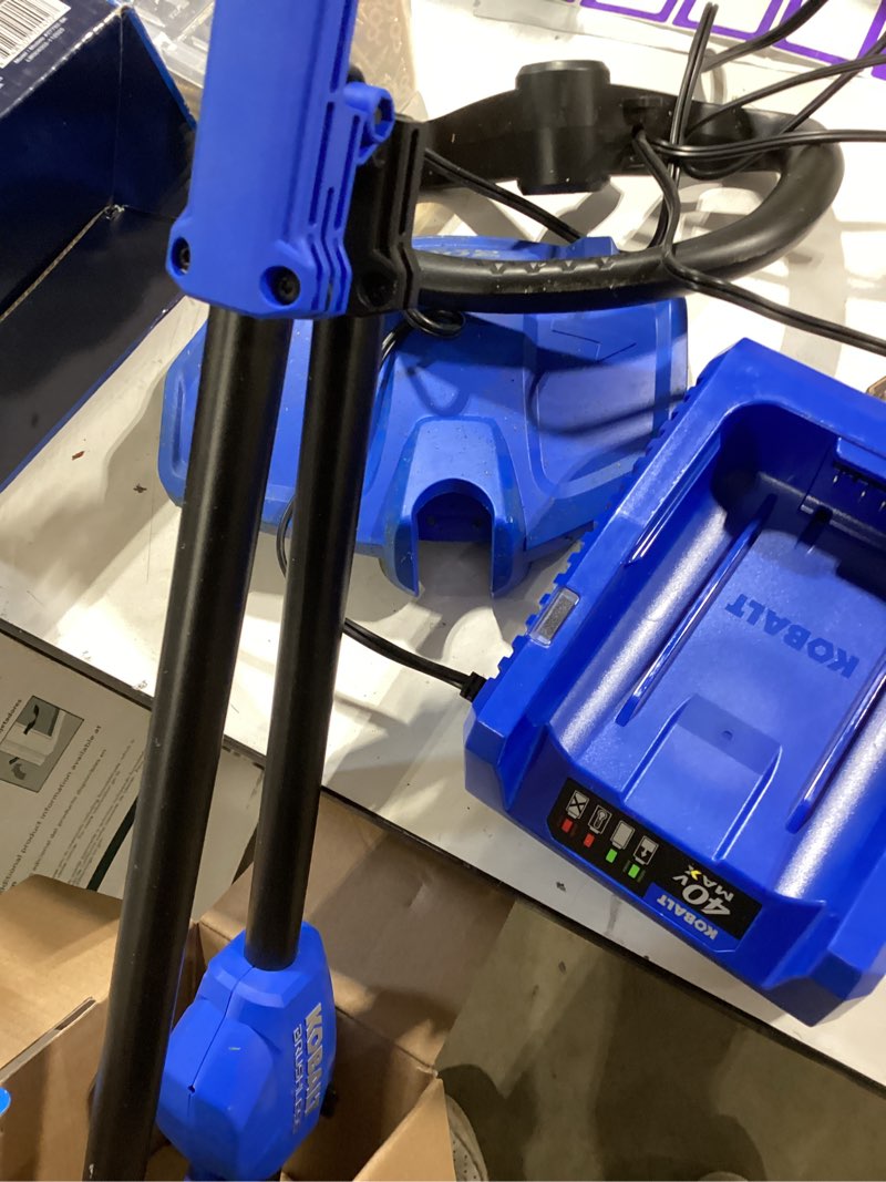 Condition photo showing Good Condition for kobalt gen4 40-volt 15-in straight shaft battery string trimmer 4 ah (battery and charger included)