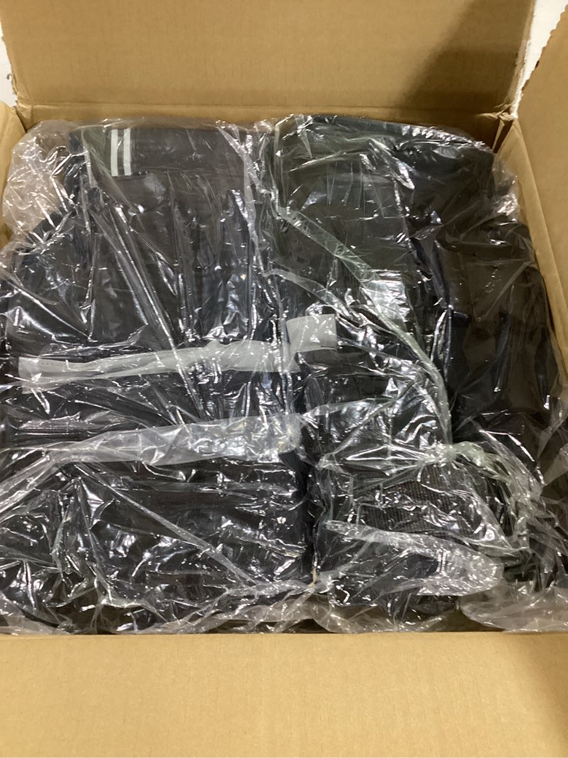 Condition photo showing Good Condition for adjustable weighted vest with 2-40lb detachable soft silicone counterweight | snug, comfortable fit with a no-bounce design. features a reflective strip for running, rucking, and strength training. 2-30lb