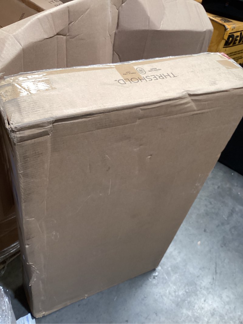 Condition photo showing Good Condition for ceylon woven counter height barstool natural - threshold™: rubberwood frame, 24" seat height