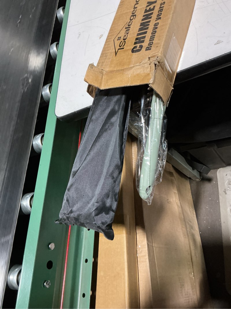 Condition photo showing Good Condition for sealegend 30 feet chimney sweep kit chimney brush, chimney cleaning kit and rotary chimney cleaning system, fireplace brush tool with 9 nylon flexible rods