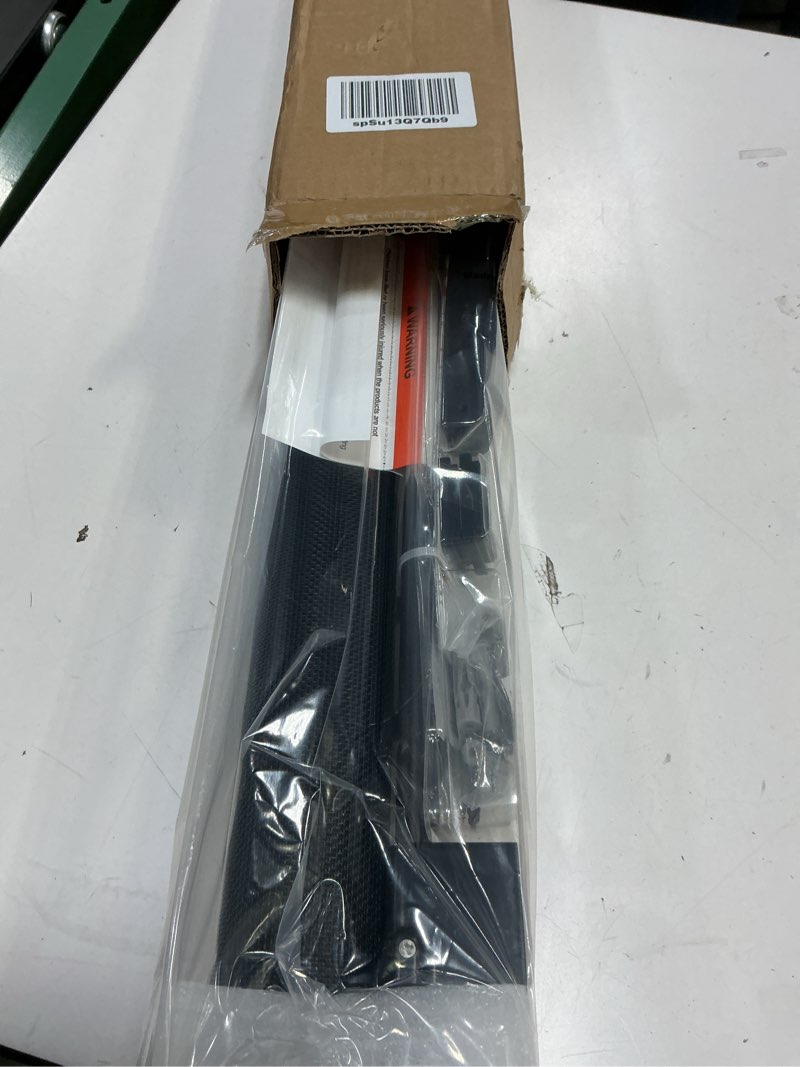 Condition photo showing Good Condition for 71 inch retractable baby gates 42 inch tall, retractable gate with reinforced strip design to prevent crawling through, 6 ft retractable dog gate for stairs, doorways, hallways, indoor/outdoor black 42" tall x 71" wide