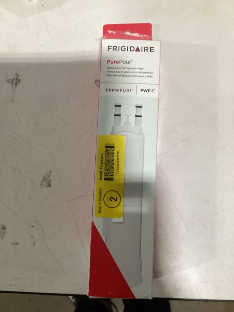 Condition photo showing New/Like New for Frigidaire Push-in Refrigerator Water Filter FPPWFU01 PurePour