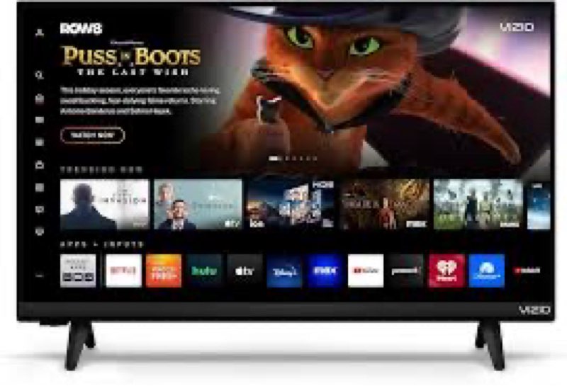 VIZIO 24-inch D-Series FHD LED Smart TV w/Bluetooth Headphone Capable, AMD FreeSync & Alexa Compatib