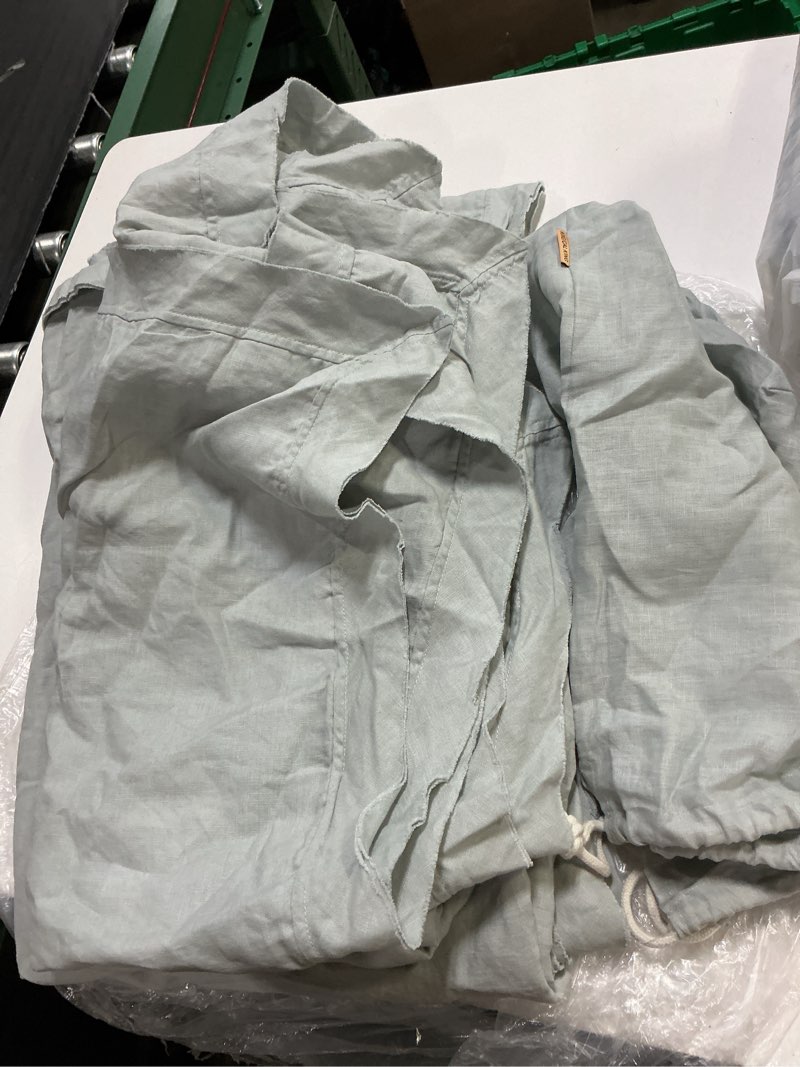 Condition photo showing Good Condition for quince european linen duvet cover set king/calking