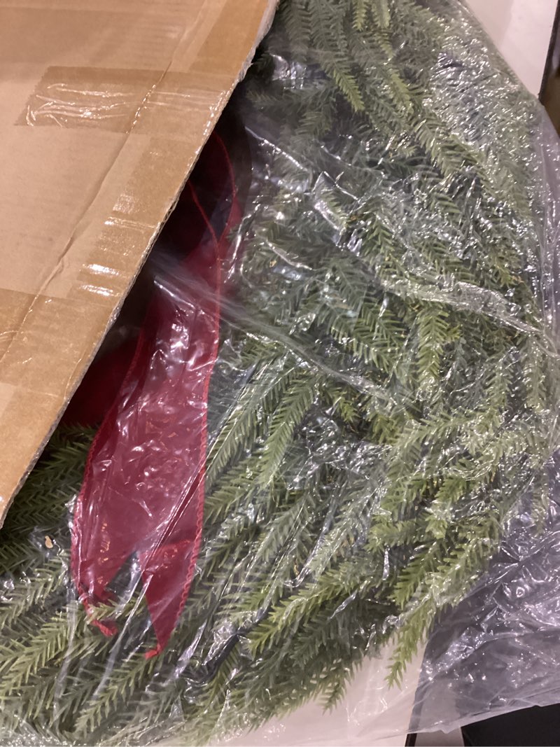 Light up christmas wreath