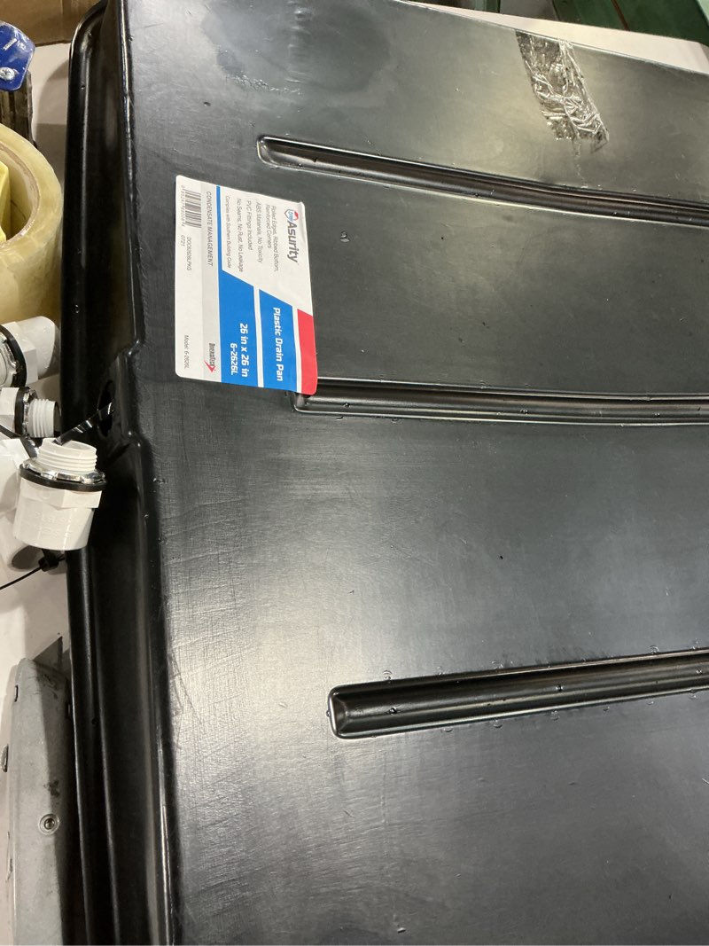 Condition photo showing New/Like New for Diversitech 6-2626L Drain Pan  Plastic  26  x 26   Large( 5 pieces) 