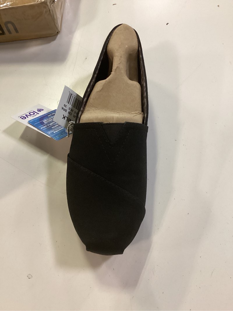 Condition photo showing New/Like New for Skechers BOBS Women's Bobs Plush-Peace & Love 9.5 Black