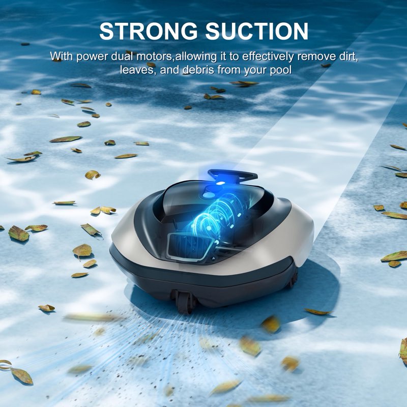 Lienuis cordless robotic pool cleaner 