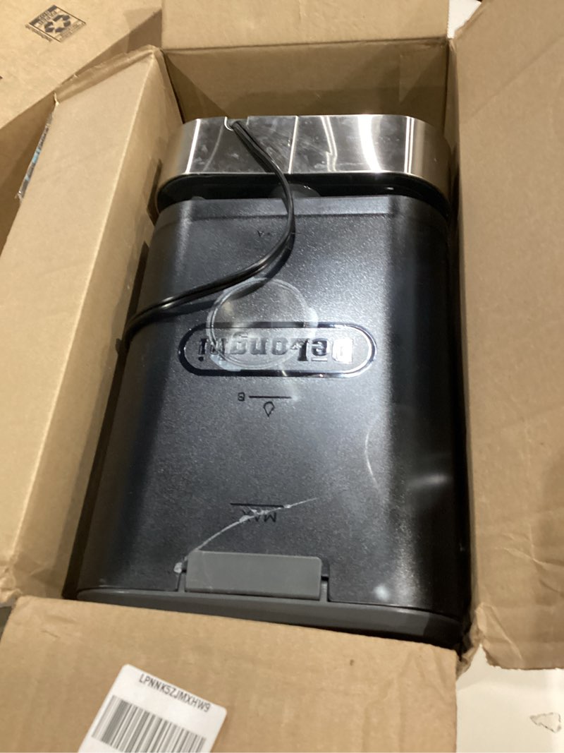 Condition photo showing As Is for De’Longhi Classic Espresso Machine with Milk Frother, 15-Bar Pump & Temperature Control - Barista Coffee Maker Kit for Espresso, Latte, Cappuccino & Iced
