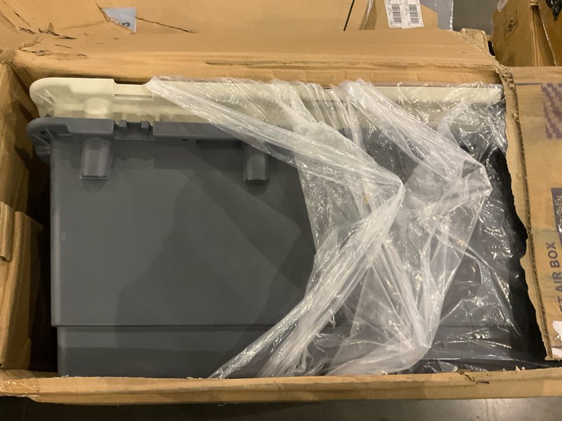 Condition photo showing As Is for Elevon Plastic Kennels, Plastic Dog Crate, Airline Approved Pet Carrier for Dogs and Cats Longer Traveling, XL Easy-Open Package X-Large (35.8\"L x 23.8\"W x 28.5\"H) incomplete 