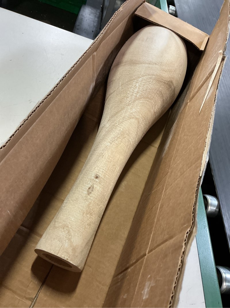 Condition photo showing Good Condition for hanobe floor vase home decor: 22 inch tall decorative wood vases for living room large rustic farmhouse boho vase for dining table centerpiece bedroom corner hallway beige