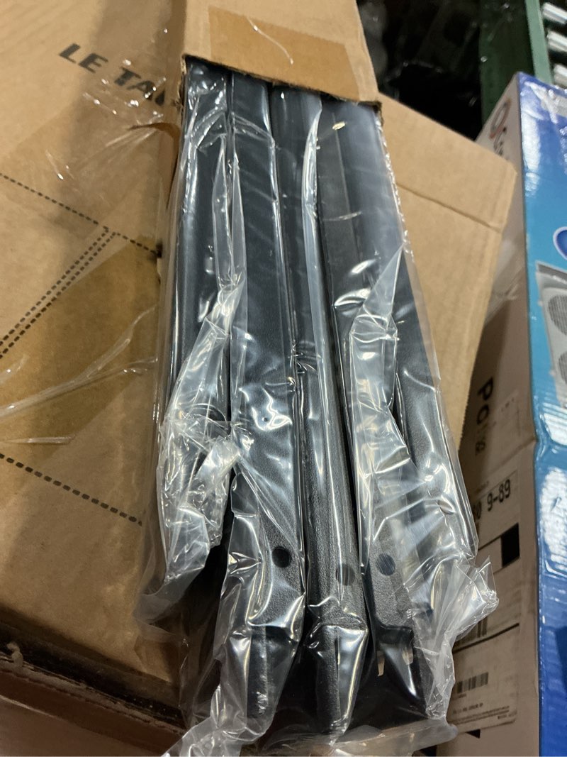 Condition photo showing New/Like New for tecmojo 5 pack 1u rack perforated blank panel, cold rolled steel rack panel, rack mount plate for 19 in server rack enclosure or network cabinet, snap-in type mounting, black 1u panel/snap-in type/5 pack