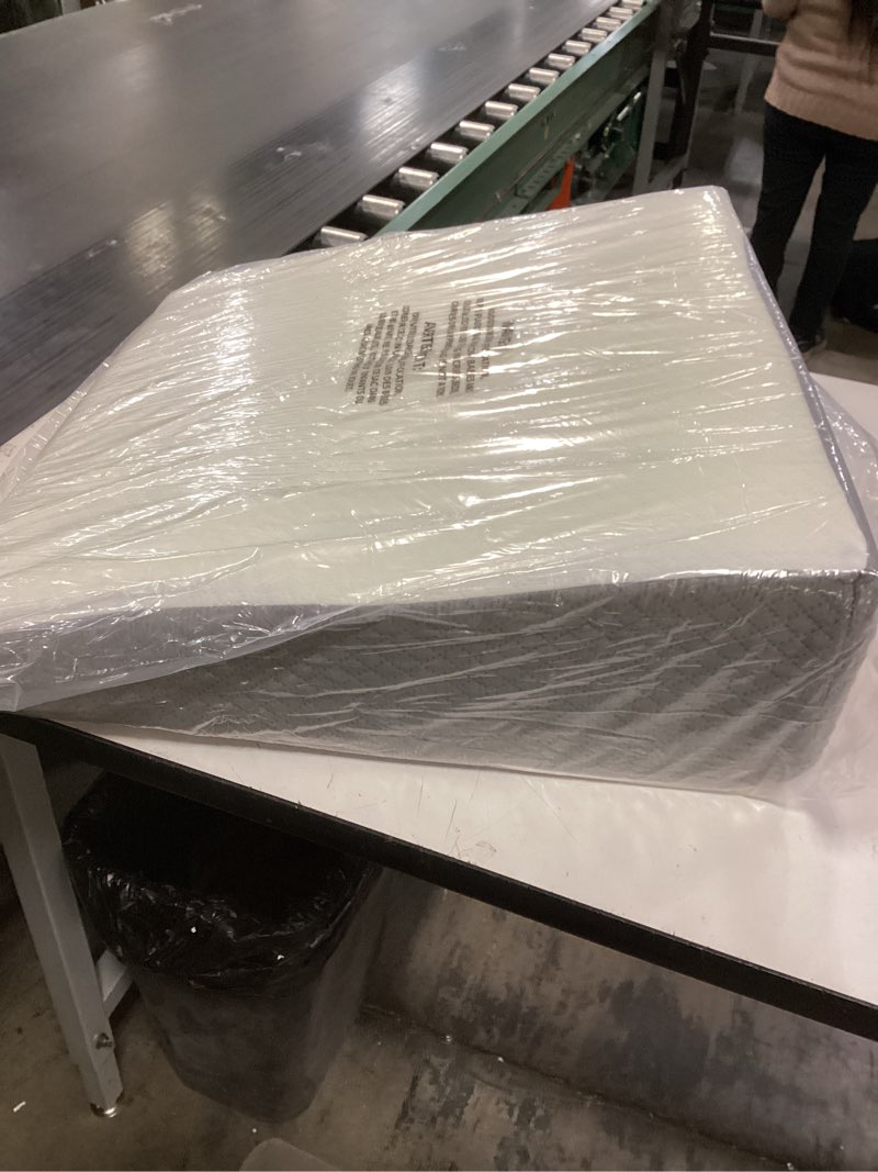 Condition photo showing Good Condition for Kolbs Bed Wedge Pillow Chic Jacquard Cover for Sleeping and Acid Reflux, Heartburn 12" Height Standard Wedge 12" Height