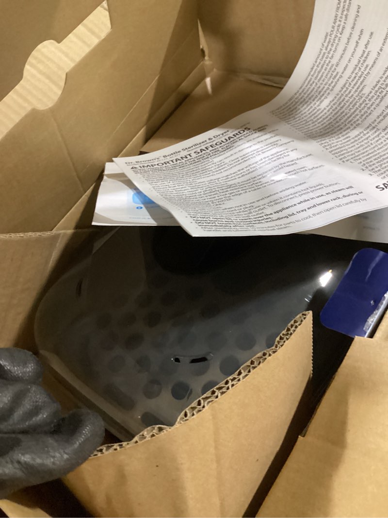 Condition photo showing Good Condition for dr. brown's all-in-one sterilizer and dryer for baby bottles, parts and other newborn essentials