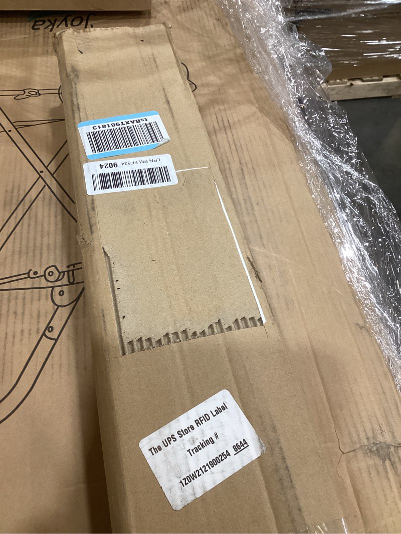 Condition photo showing Good Condition for Heavy Duty Floor Squeegee for Concrete Tile Cleaning, 24" Rubber Wiper Squeegee Broom with Long Handle, Commercial Scrubber Mop for Garage Deck Bathroom Kitchen Pool Glass