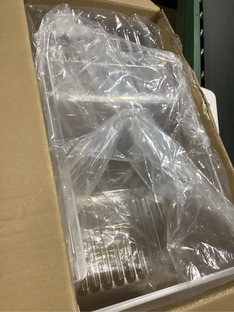 Condition photo showing Good Condition for [2 pack] upgraded 240337103 refrigerator crisper drawers bins compatible with frigidaire kenmore, frigidaire drawer replacement for 240337100 ap2115741 240323007, food-grade materials