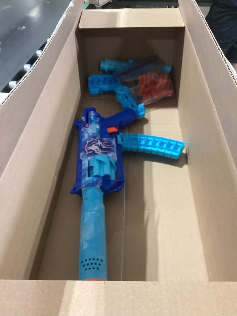 Condition photo showing Good Condition for nerf loadout frostfusion blaster, 4 interchangeable attachment accessories, 30 nerf n1 darts, kids toys & gifts, ages 8+ (amazon exclusive)