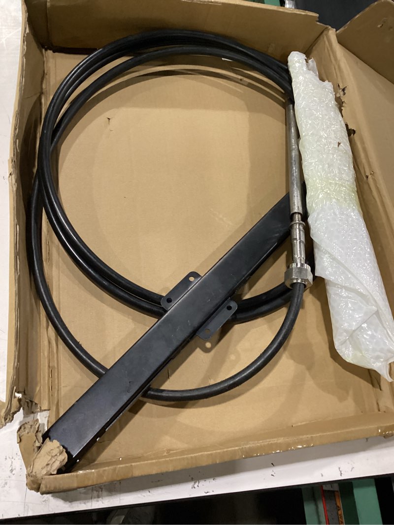 Condition photo showing As Is for rack steering cable compatible with dometic back mount rack steering kit replace ssc134xx