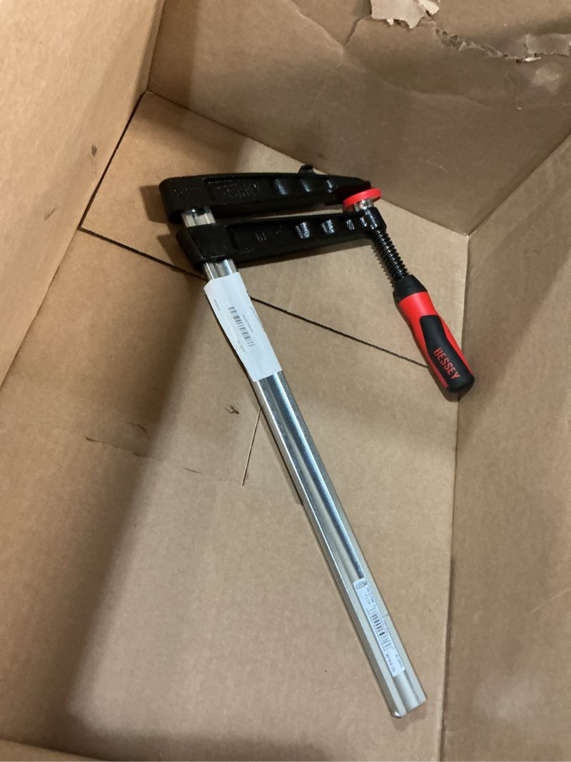 Condition photo showing Good Condition for BESSEY TG7.016+2K Clamp, woodworking, F-style, 2K handle, replaceable pads, 7 In. x 16 In., 1320 lb