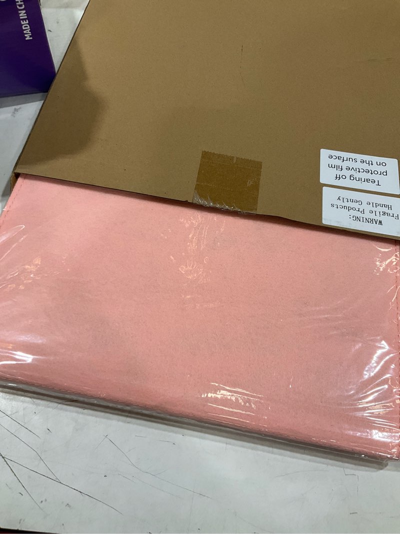 Condition photo showing Good Condition for glikceil foldable portable full length mirror for dancer, camping, travel pink 33.5" x 13.4" portable hanging folding mirror with handle for dance competition travel full body backstage mirrors pink 33.5"l x 13.4"w