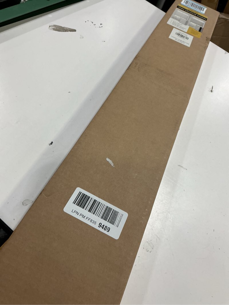 Condition photo showing Good Condition for UNISHADES Top Down Bottom Up Cellular Shades Cordless Honeycomb Blinds for Indoor Windows, for Windows Size (35" W × 64" H) Colour (White - Blackout) White - Blackout 35" W × 64" H