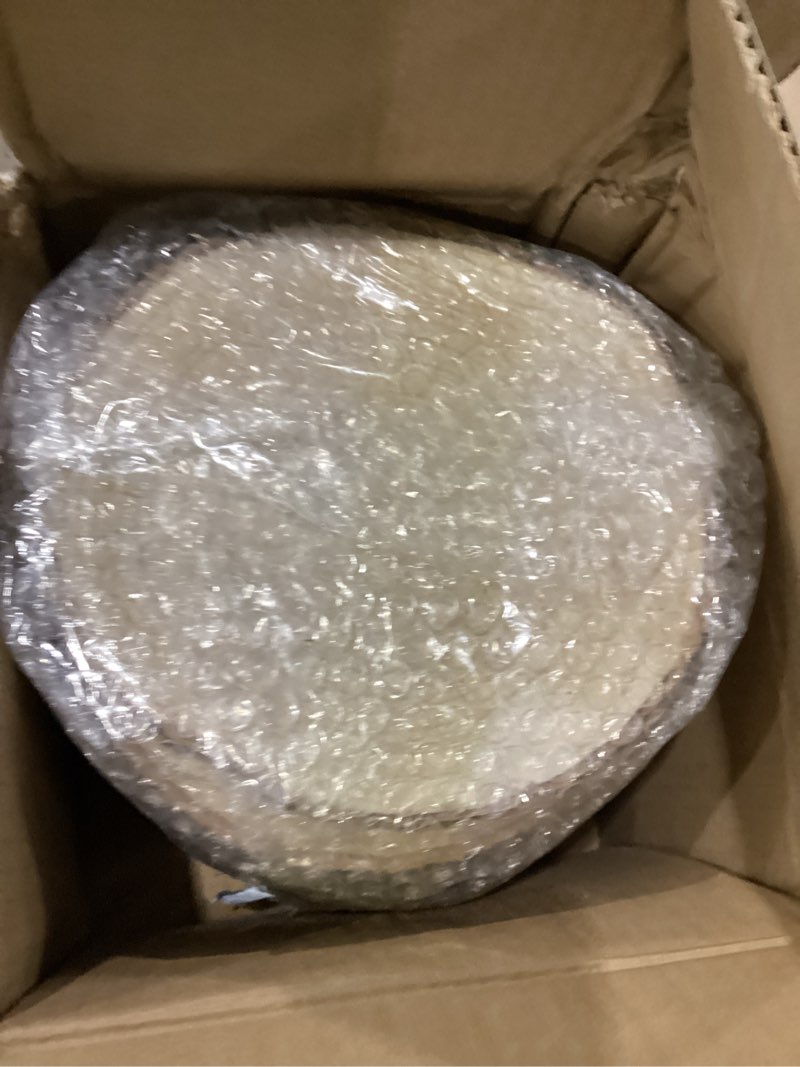 Condition photo showing New/Like New for 10 pcs natural paulownia wood slices 7-8 inches,wood slices for centerpieces table decorations,unfinished rounds wood for crafts,wood slice for rustic wedding decoration projects 7-8 inch 10 pcs