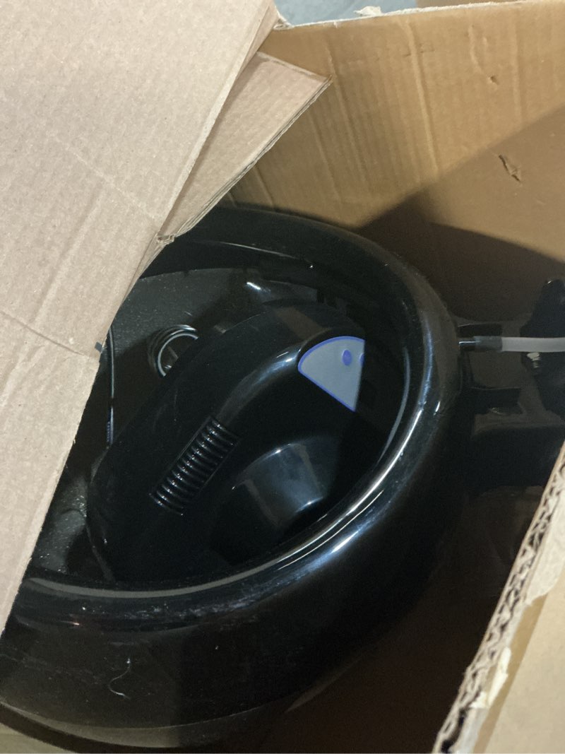 Condition photo showing As Is for tasalon standing hair steamer for deep conditioning - hooded steam cap for natural, dyed hair - professional steamer for hydration, dry hair treatment-heated micro mist steamer for spa, home use