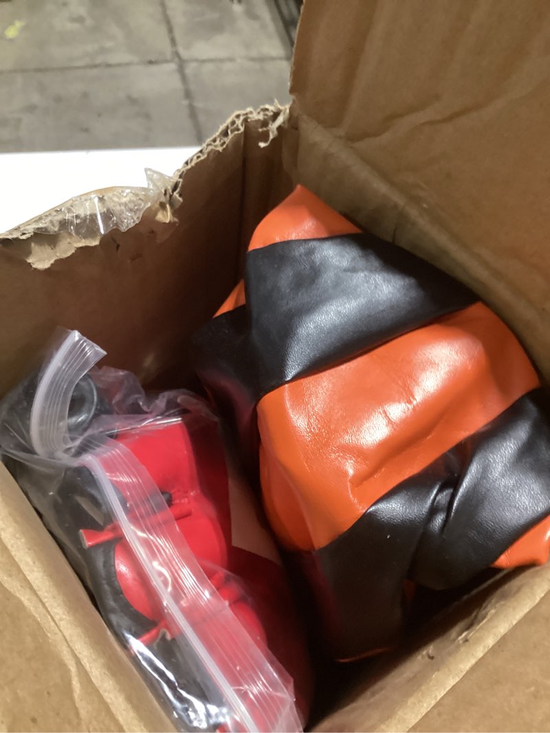 Condition photo showing Good Condition for punching bag with stand, fast bounceback reflex boxing bag for adults, height adjustable speed bag for training, improve reflexes & stamina, home fitness equipment athletic-1