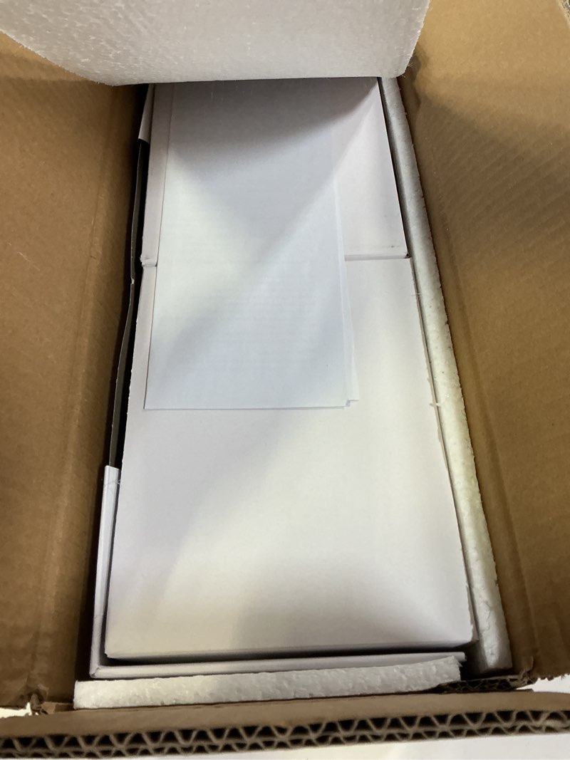 Condition photo showing New/Like New for Floating Wall Shelves Metal U Shape Wall Mount Bookshelf CD DVD Storage and Display Shelves, White Set6