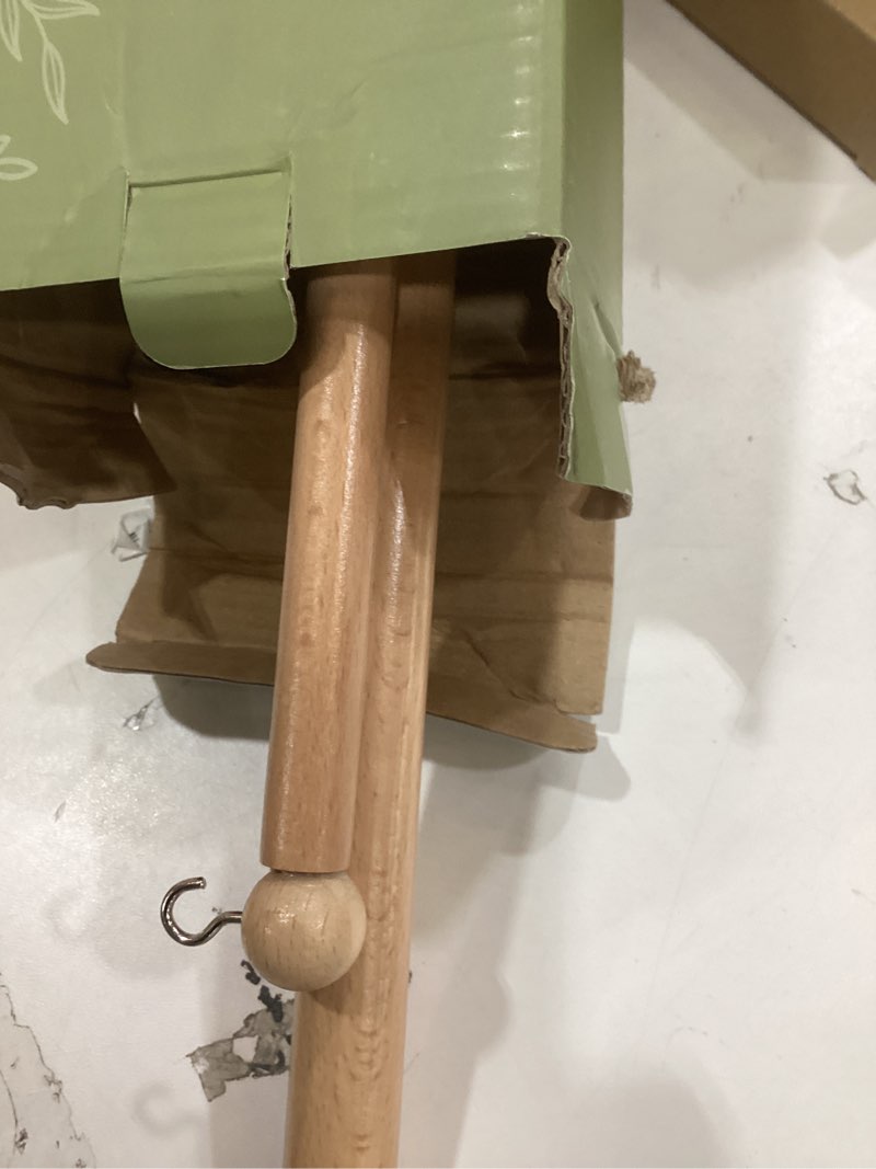 Condition photo showing Good Condition for let's make baby crib mobile arm - wooden mobile arm with height adjustable?360° rotatable upgraded arched base nursery mobile holder for crib mobile hanger baby crib attachment nursery decor upgraded arched base arm
