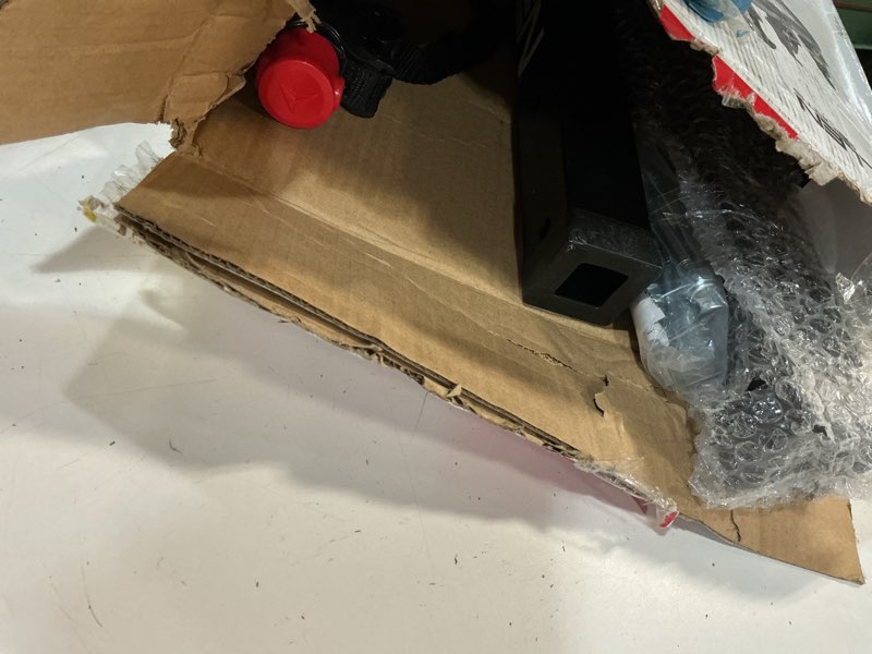 Condition photo showing As Is for allen sports 3-bike hitch racks for 1 1/4 in. and 2 in. hitch