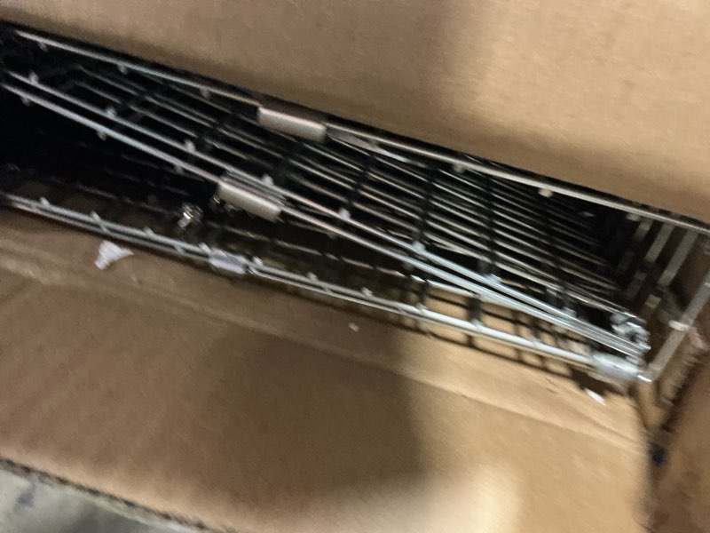 Condition photo showing As Is for SZHLUX 32" Live Animal Cage Trap, Heavy Duty Folding Raccoon Traps, Humane Cat Trap for Stray Cats, Raccoons, Squirrel, Skunk, Mole, Groundhog, Armadillo, Rabbit, Catch and Release SZ-HXL8130-NEW