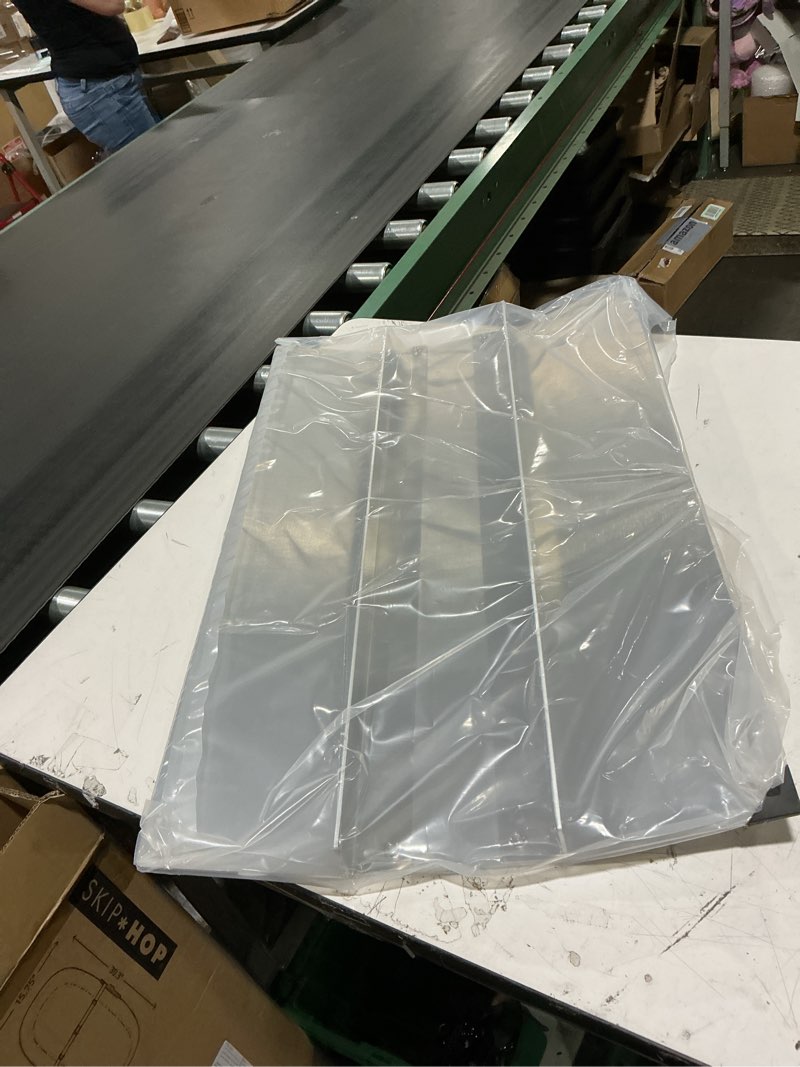 Condition photo showing New/Like New for wheelchair ramp 28.5" w, bridge threshold ramp for doorways, 1.2''h with 3.5-6''width adjustable supporting, aluminum ramp for wheelchairs