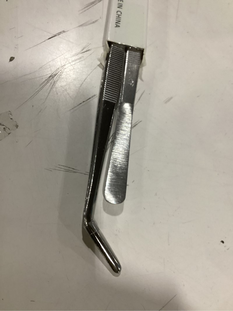 Condition photo showing Good Condition for Berglander Kitchen Tweezers Tongs 2pcs, 12" Extra-Long Stainless Steel Metal Heavy Duty Cooking Tweezers for Chef, Serving Food, Grill, Culinary, Pasta, Salad, BBQ