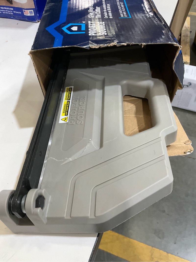 Condition photo showing As Is for project source 12-in floor vct floor cutter