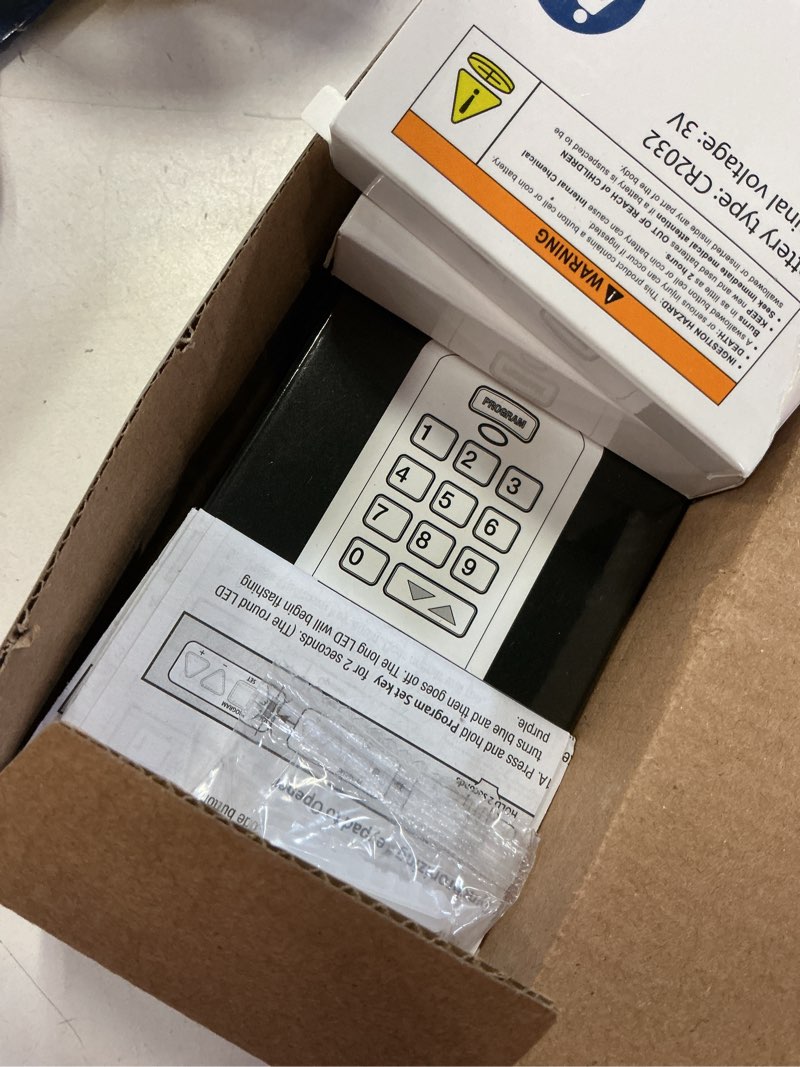 Condition photo showing Good Condition for for Genie Garage Door Opener Keypad and Remote,Compatible with All Genie/Overhead Garage Door Openers, for Model GK-R 37332R OKP-BX GK-BX keypad&remote
