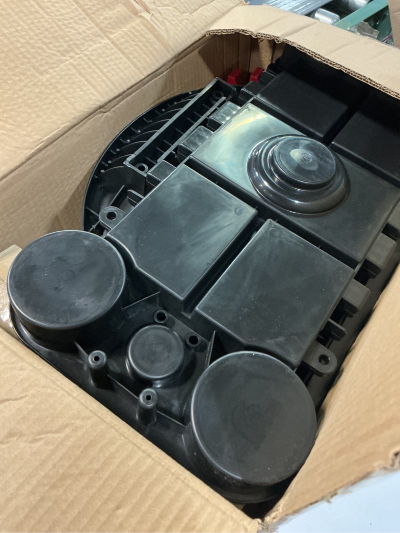 Condition photo showing As Is for ROBLOCK Durable Mechanic Stool Chair With Wheels, Heavy Duty Garage Shop Rolling Seat, Car Detailing Creeper With Tool Tray for Workshop, Auto Repair Shop and Home