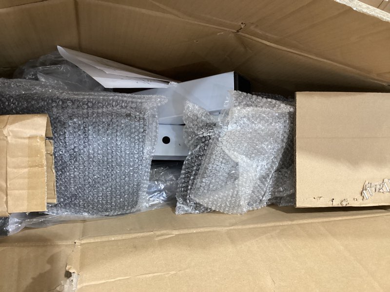 Condition photo showing As Is for SUCXDZQ Roman Chair Back Extender - Angle & Height Dual Adjustable Hyperextension Bench for Home Gym - Adjustable Back Exercise Machine Fitness Equipment White